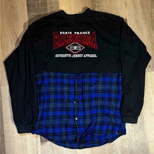Long sleeve  BALENCIAGA sports shirt.